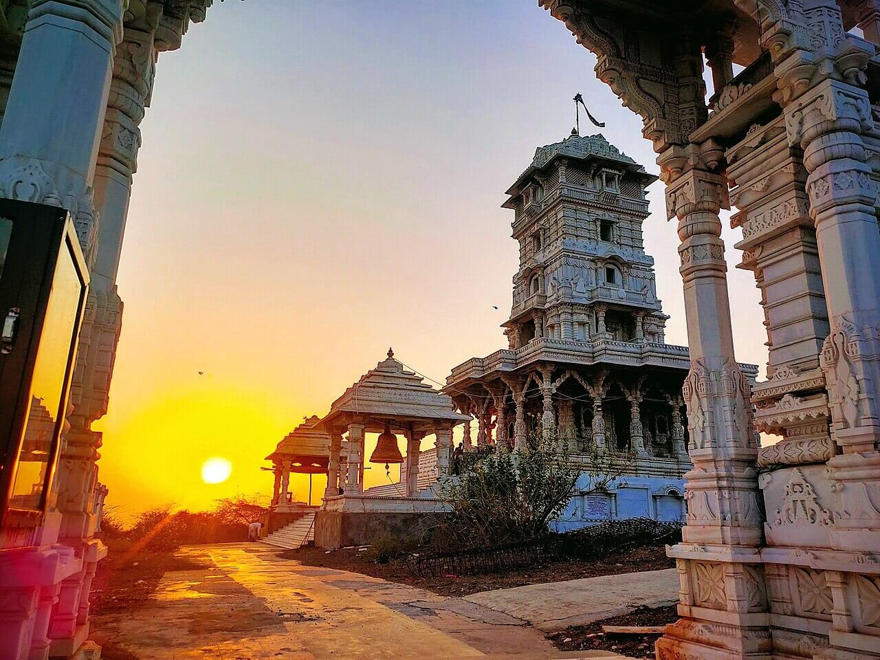 Jain temples on Shatrunjaya hill, Palitana